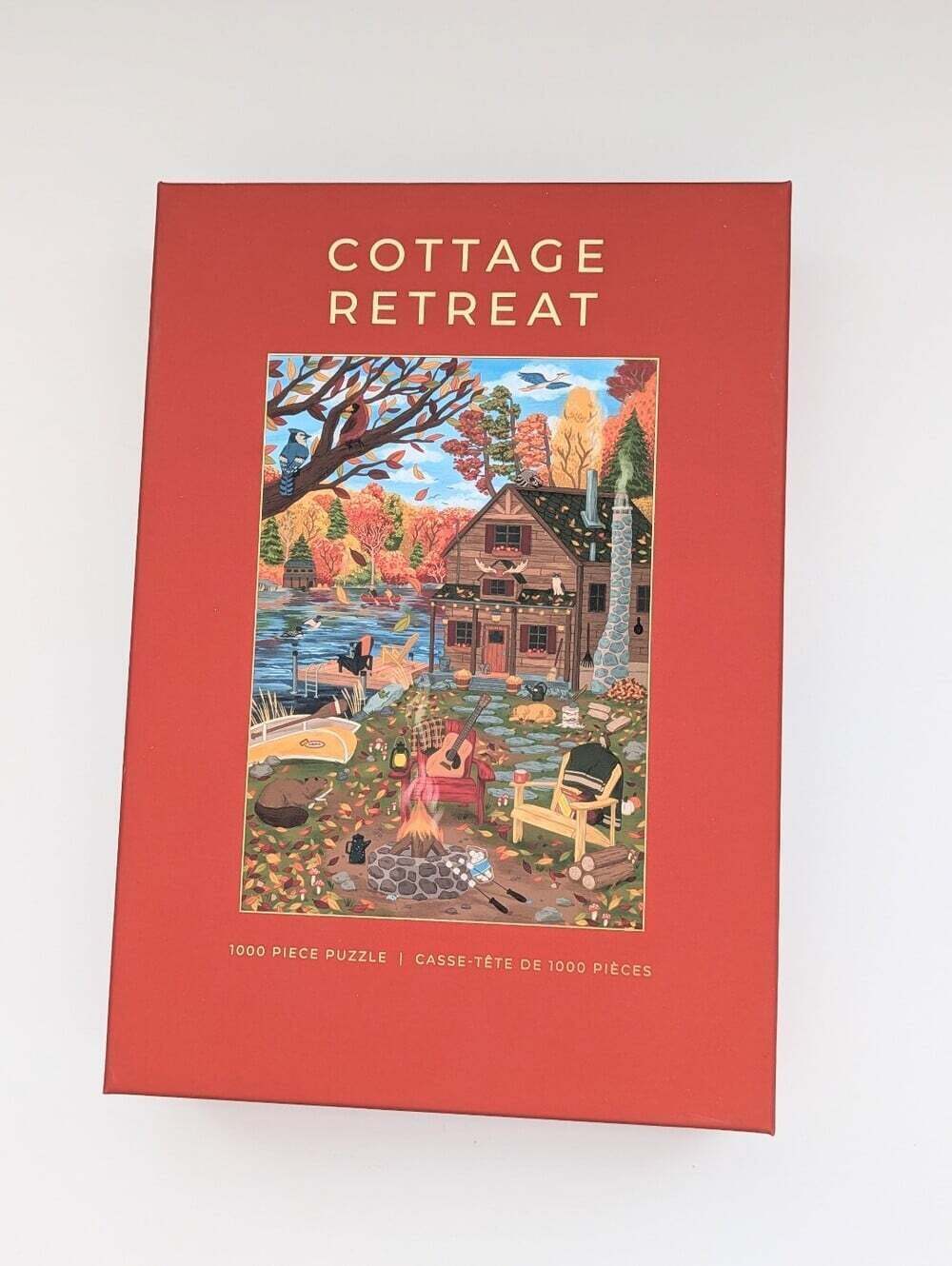NEW IN BOX Hobbry "Cottage Retreat" 1000-Piece Puzzle